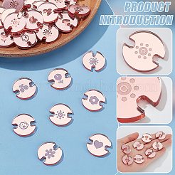 48 Stück Acrylplatten in 8 Stilen&nbsp;FIND-WR0011-65B