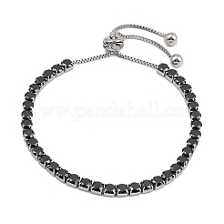 Bracciali scorrevoli in acciaio inossidabile chirurgico 316&nbsp;BJEW-C125-17D-02