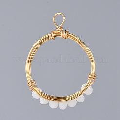 Pendentifs en verre&nbsp;PALLOY-JF00405-02