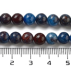 Natürliche blaue Opal Perlen Stränge&nbsp;G-H045-A02-8MM-01