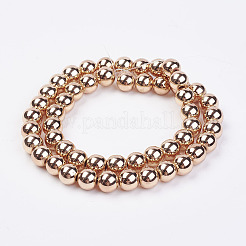 Non magnetici fili di perline di ematite sintetico&nbsp;G-P262-20-8mm-KCG