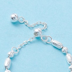 925 anello per dito a cursore penzolante in argento sterling per donna ragazza&nbsp;RJEW-C006-03S