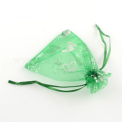 Sacs en organza imprimé&nbsp;X-OP-R024-9x12-M
