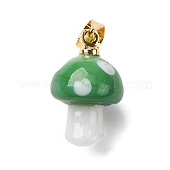 Manuelle Bunte Malerei Anhänger & Charms&nbsp;LAMP-S069-09G