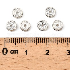 Messing Strass Zwischen perlen&nbsp;X-RB-A014-Z5mm-01S