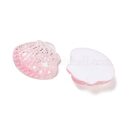 Cabochons résine opaque & paillette&nbsp;RE-CBA6E1B-01B