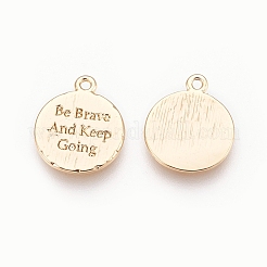 Charms in ottone&nbsp;X-KK-T020-85G