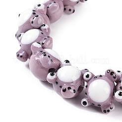 Hilos de abalorios de murano hechos a mano&nbsp;LAMP-P066-07B