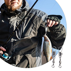 100 connettore per cuscinetto a rotolamento da pesca in ferro con acciaio al carbonio&nbsp;FIND-CA0009-79