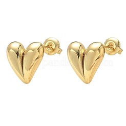 Orecchini a bottone in acciaio inossidabile 304 per donna&nbsp;EJEW-K333-39G
