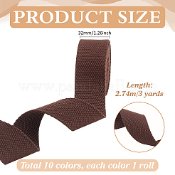 10 Rolle Polycotton-Band in 10 Farben&nbsp;OCOR-PH0004-82B