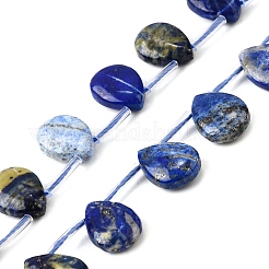 Natürlicher Lapislazuli Perlenstränge&nbsp;G-Q183-B12-01