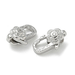 Fermagli per artiglio in zircone chiaro con zirconi in ottone micro pavimentato&nbsp;KK-M308-17P