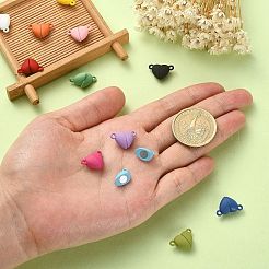 12 set di fermagli magnetici in lega verniciati a spruzzo di 12 colori&nbsp;PALLOY-CJ0002-31