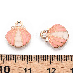 Zink-Legierung Schmelz Anhänger / charms&nbsp;PALLOY-I124-02G-E