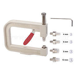 Manuelle runde Perlenfixiermaschine&nbsp;TOOL-Q022-01
