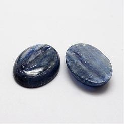 Cyanite naturelle ovale / cyanite / cabochons de disthène&nbsp;G-O147-01H