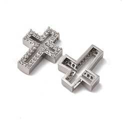 Ciondoli in ottone zirconi chiari micro pavé&nbsp;KK-Z112-33P