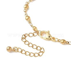 Herstellung von Armbändern aus 304 Edelstahl-Gliederketten&nbsp;AJEW-JB01350-01