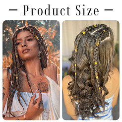 10 Stück Dreadlock-Perlen aus Legierung.&nbsp;FIND-TA0008-53A