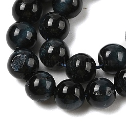 Brins de perles en œil de tigre naturel de qualité ab&nbsp;G-B133-A02-6MM-03