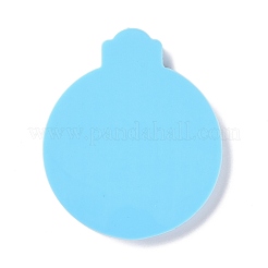 Flache runde Anhänger-Silikonformen&nbsp;DIY-K051-19