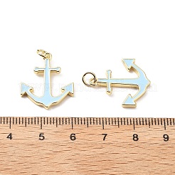 Messing Emaille-Anhänger&nbsp;KK-L237-023G