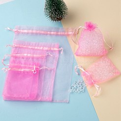 5 Geschenktüten aus Organza mit Kordelzug&nbsp;OP-LS0001-01A