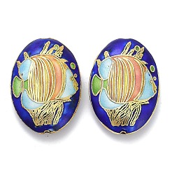 Handmade Cloisonne Perlen&nbsp;CLB-Z001-02G
