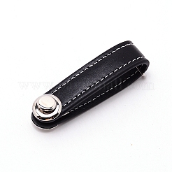 PU Leder Schlüsselanhänger&nbsp;KEYC-WH0018-30D