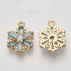 Messing Zirkonia Charme&nbsp;ZIRC-S064-019