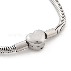 Bracelets en acier inoxydable 304&nbsp;BJEW-M079-01P-01