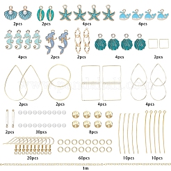 DIY baumeln Ohrring machen Kits&nbsp;DIY-SC0001-81G