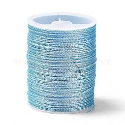 12 Rolle 12 Farben 6-fädiges Polyester-Metallic-Stickgarn&nbsp;OCOR-L046-01B