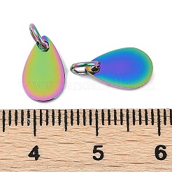 Ionenplattierung (IP) 304 Edelstahl-Stanz-Leeranhänger&nbsp;STAS-I311-25RC