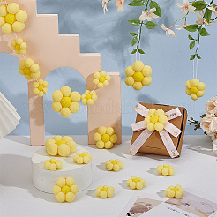 36 stücke 3 arten sunflower garn ornament zubehör&nbsp;DIY-NB0014-87A