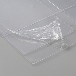 Tragbare transparente Schweizer Kuchenrollen-Sandwichhalterbox aus Kunststoff&nbsp;CON-WH0095-13A