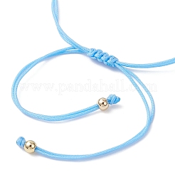 Pulseras de cuentas de semillas de vidrio con flores y cuentas de jade blanco natural teñido&nbsp;BJEW-MZ00222-03