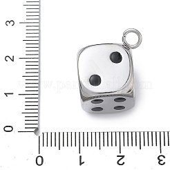 Ciondoli in acciaio inox 304&nbsp;LS-STAS-C165-03P