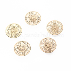 Messing Anhänger & Charms&nbsp;X-KKC-R001-03LG
