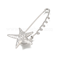 Broche en forme d'étoile de mer avec spirale&nbsp;SA-CBAB767-06A-P