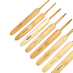 8 Häkelnadel-Set mit Bambusgriff&nbsp;SENE-DJ0001-16