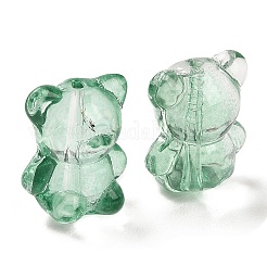 Perle di vetro trasparente&nbsp;LAMP-C005-01H