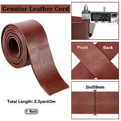 2 m flaches Lederband&nbsp;LC-WH0007-07D-01
