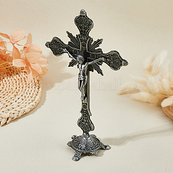 Crucifix en alliage religieux&nbsp;DJEW-WH0043-105A