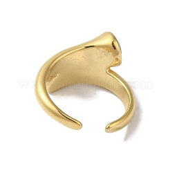 Anello con polsino aperto a conchiglia da donna&nbsp;RJEW-C091-03G-02