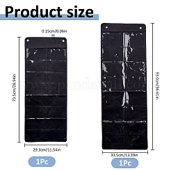2 Stück 2 Stile 16 Gitter Oxford-Stoff Schmuckrollen für Sonnenbrillen&nbsp;DIY-FH0010-75