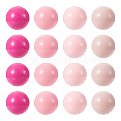 20pcs 4 Farben undurchsichtige Acrylperlen&nbsp;MACR-TA0002-51B