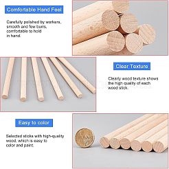 Set di attrezzi per telai per maglieria in legno di faggio naturale&nbsp;TOOL-WH0127-05