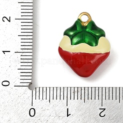 Pendentifs d'émail en laiton &nbsp;KK-R224-14B-G